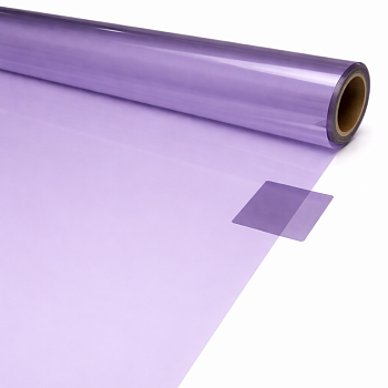 Пленка "CRISTAL",  60см*30м, цв. фиолетовый