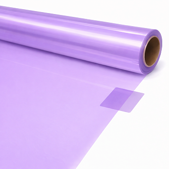 Пленка "CRISTAL",  60см*30м, цв. лаванда