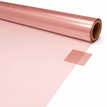 Пленка "CRISTAL",  60см*30м, цв. чайная роза