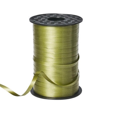 Лента полипропиленовая (катушка) 5mm х 250yards, цв. оливковый