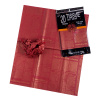 Тишью Бумага "Газета", 20  листов в упаковке, 20 грамм, 50cmx70cm, цв. красный